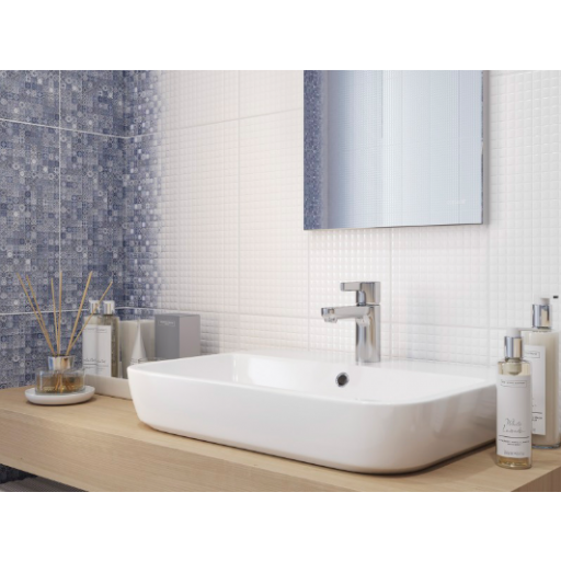 Раковина накладная Церсанит Caspia 60 Square S-UM-CAS60/1-S-w белая